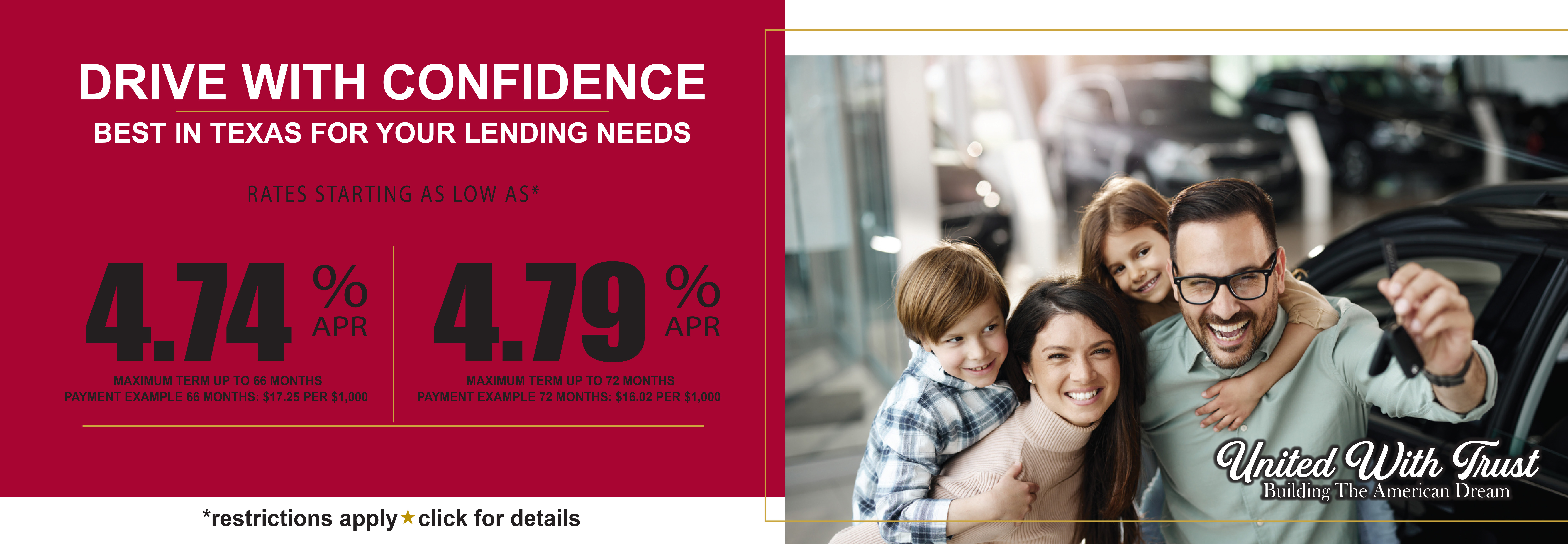 hero ad auto loan rates March 26